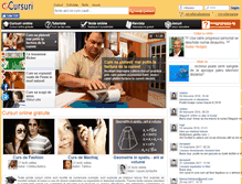 Tablet Screenshot of ecursuri.ro